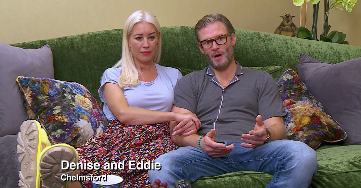 Denise Van Outen and Eddie Boxshall