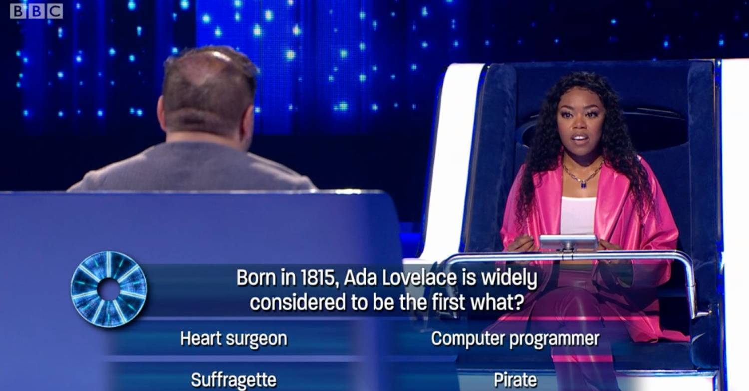 Viewers of Michael McIntyre's The Wheel appalled at Lady Leshurr not knowing what a 'suffragette' is