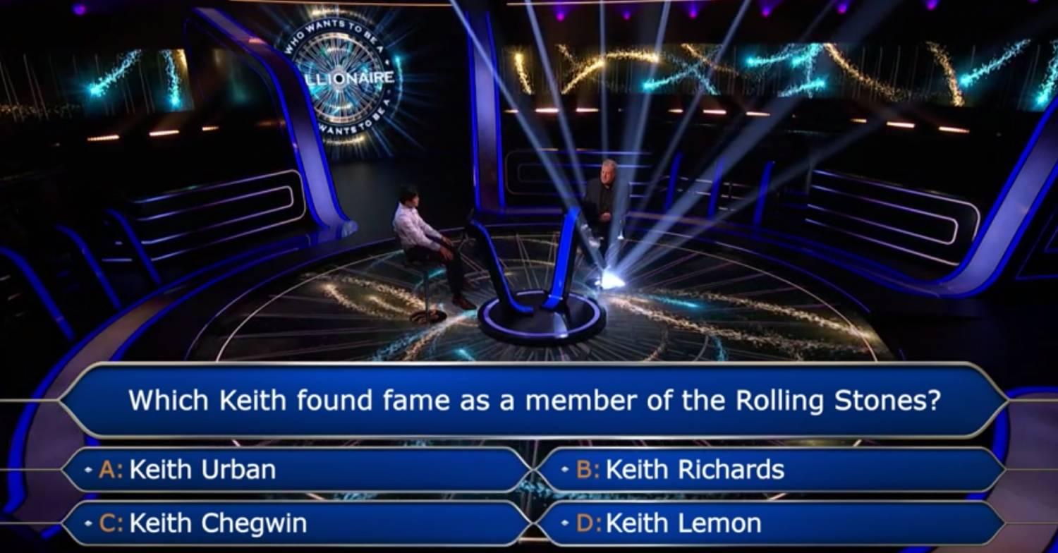 Jeremy Clarkson mocks 'idiot' Who Wants to Be a Millionaire? contestant for using lifeline on first question