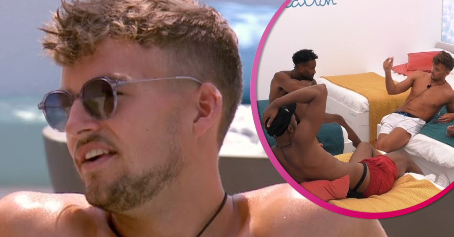Love Island star Hugo in Casa Amor