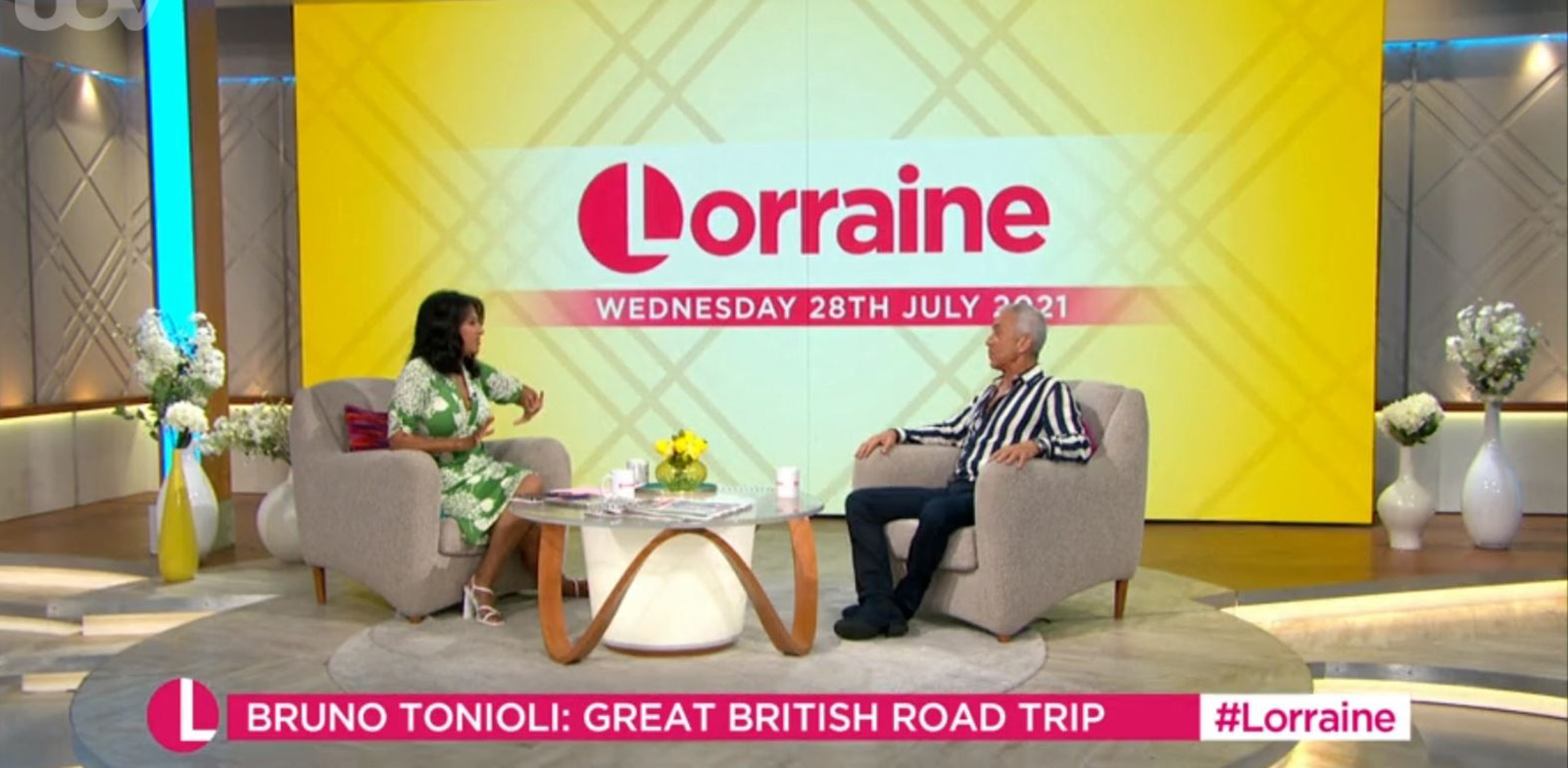 Lorraine today: Bruno Tonioli talks new travel show