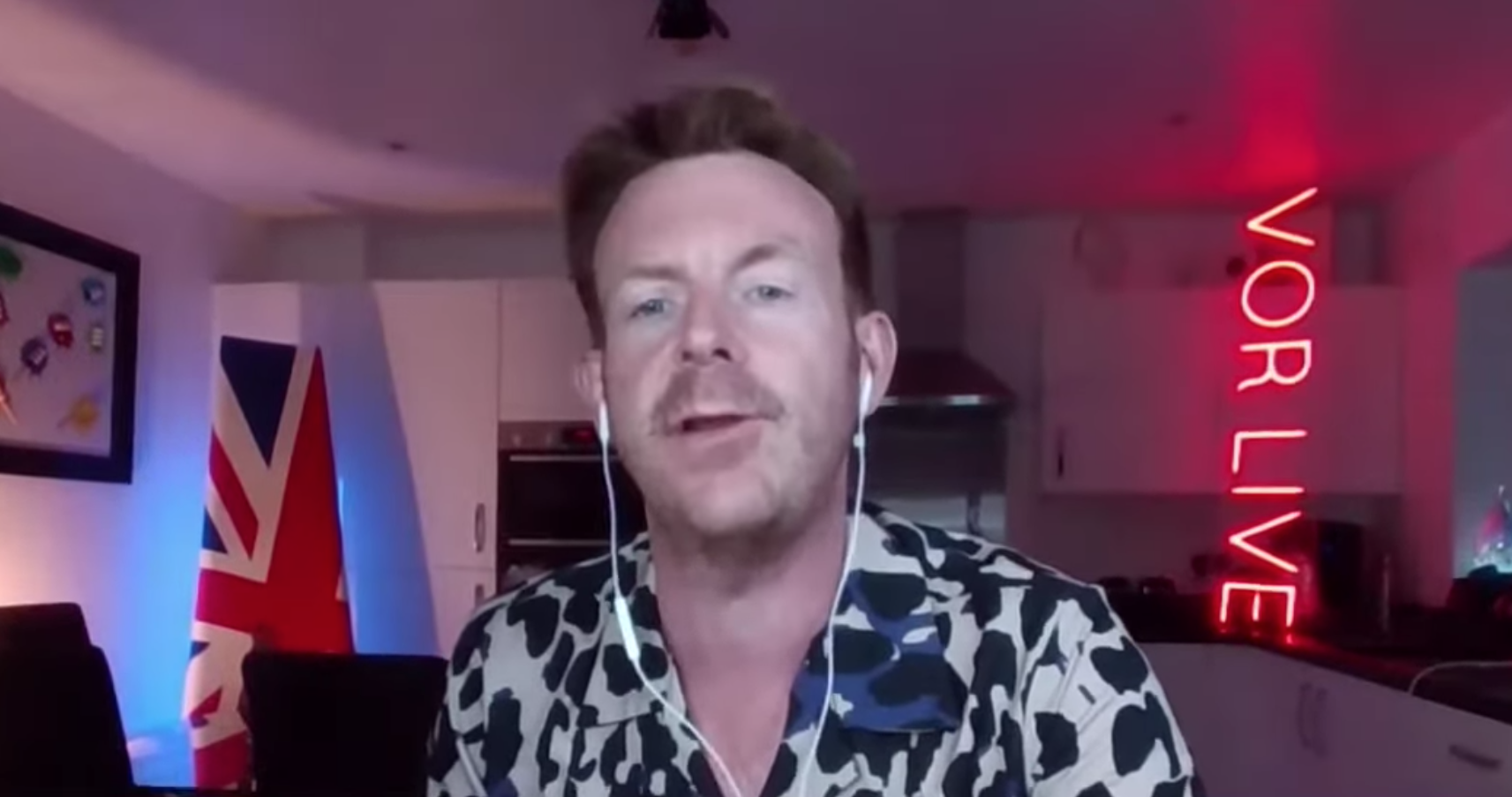 Former BBC radio DJ Alex Belfield now presents his own YouTube channel