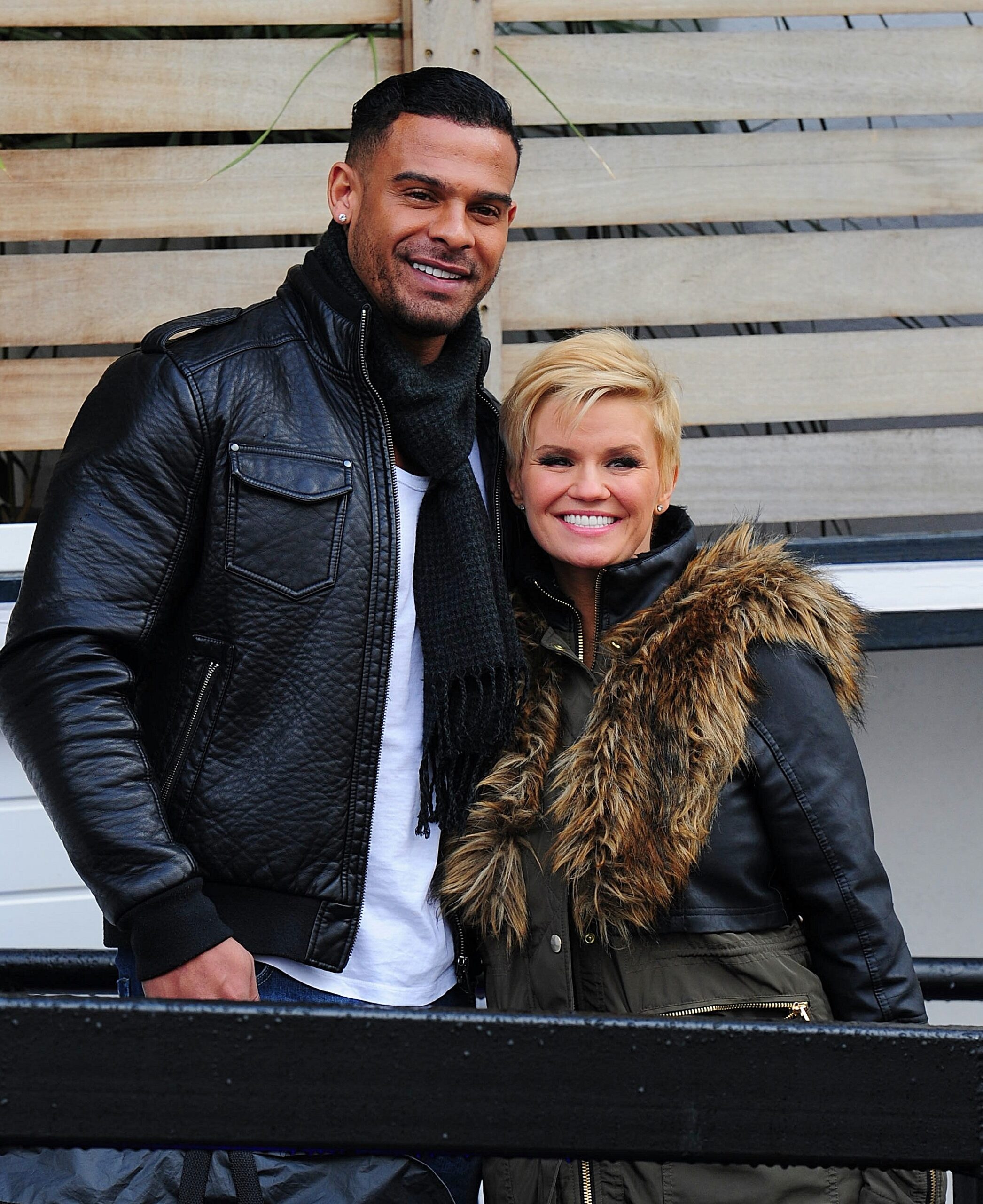 kerry katona and george kay smiling