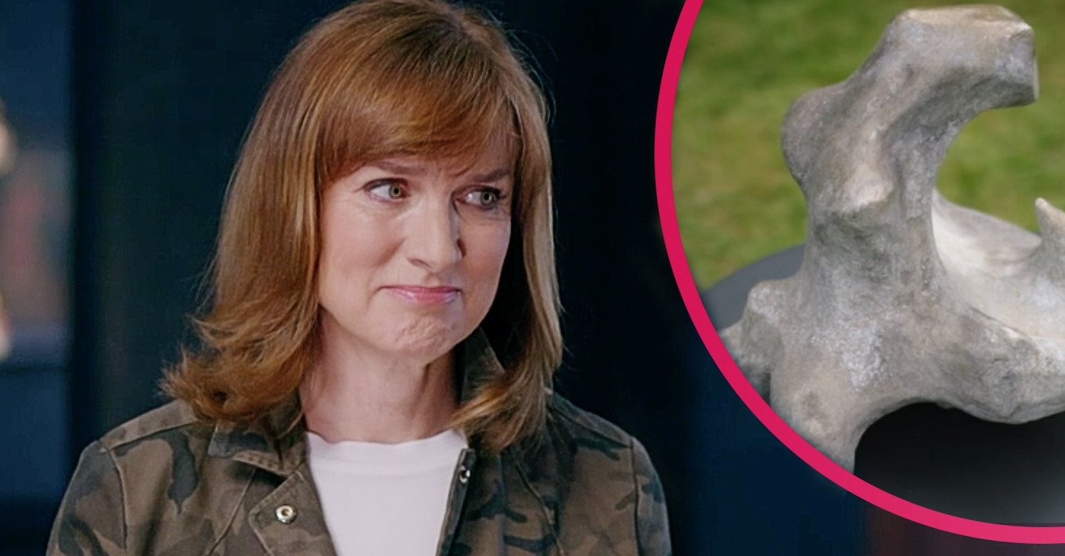 Fiona Bruce looks gutted as she delivered the news to Neil and Barbara