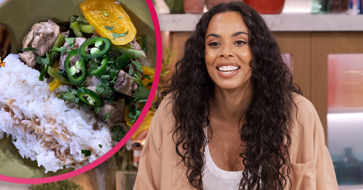 Rochelle This Morning: Star cooked her Thai green curry