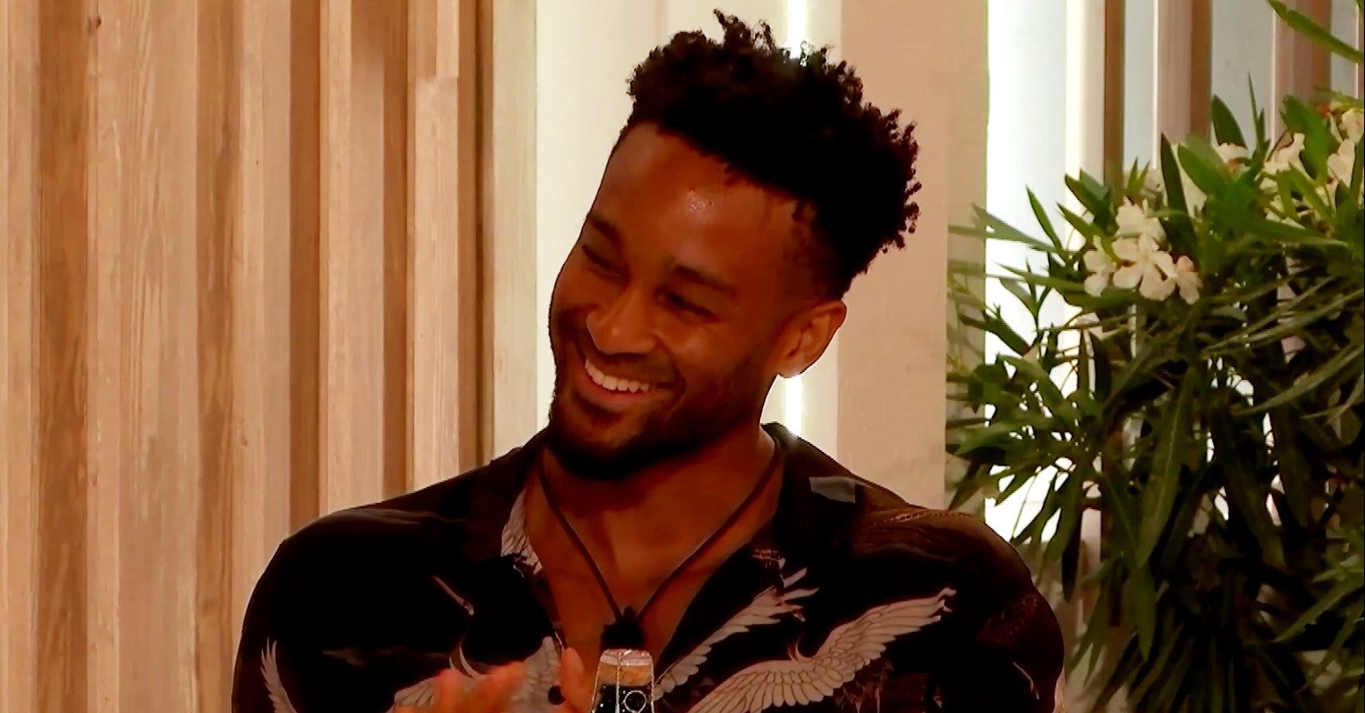 Love Island star Teddy on a date