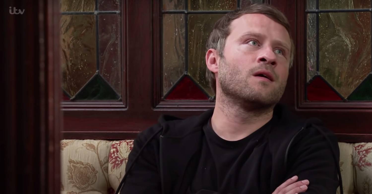 Coronation Street's Paul rolls his eyes