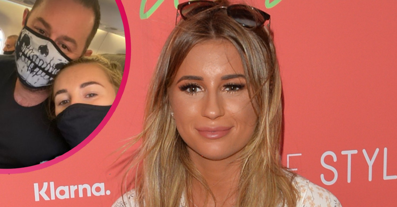 Dani Dyer and dad Danny go on holiday after Sammy Kimmence is jailed