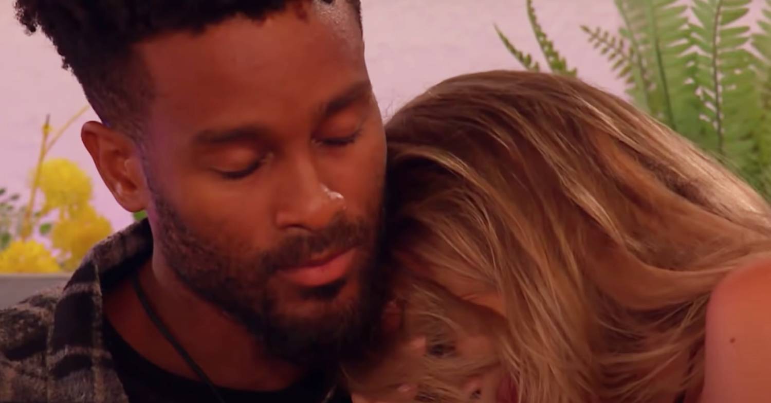 Love Island star Teddy Soares hugs Faye
