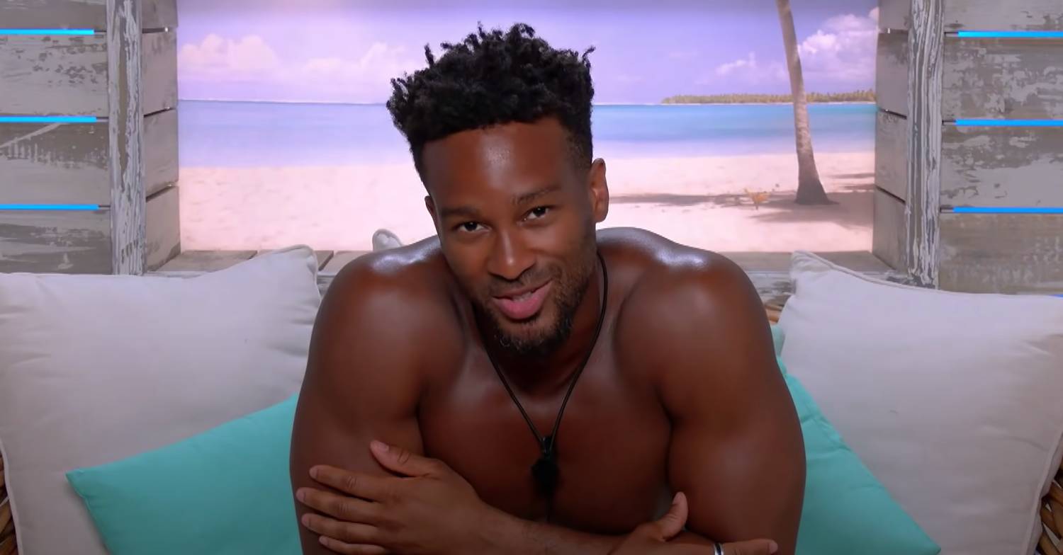 Love Island star Teddy Soares gives a cheeky smile