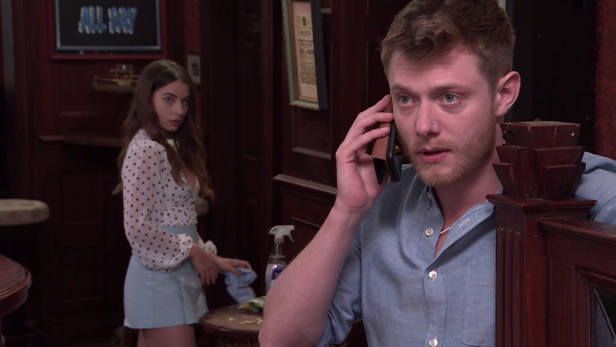 Daisy Midgley and Daniel Osbourne in Coronation Street spoilers