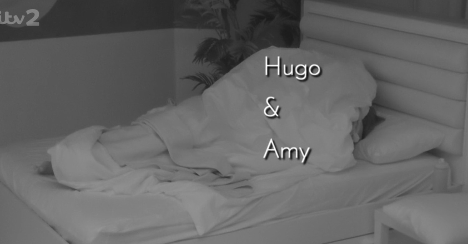 Love Island Hugo and Amy
