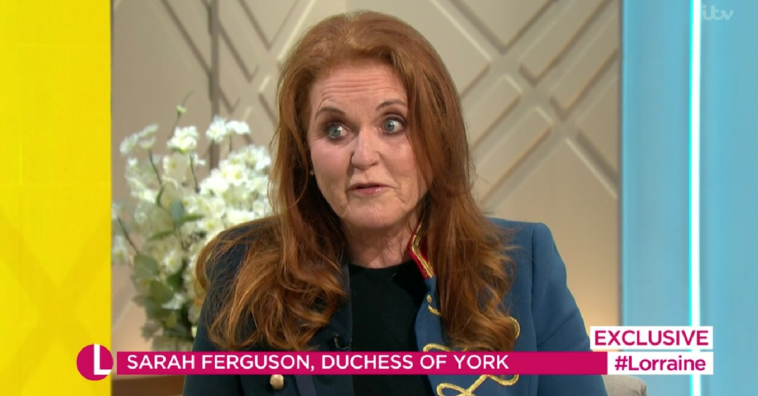 Sarah Ferguson on Lorraine