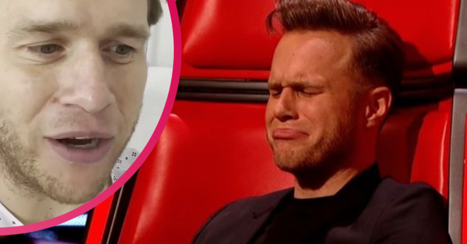 Olly Murs knee injury