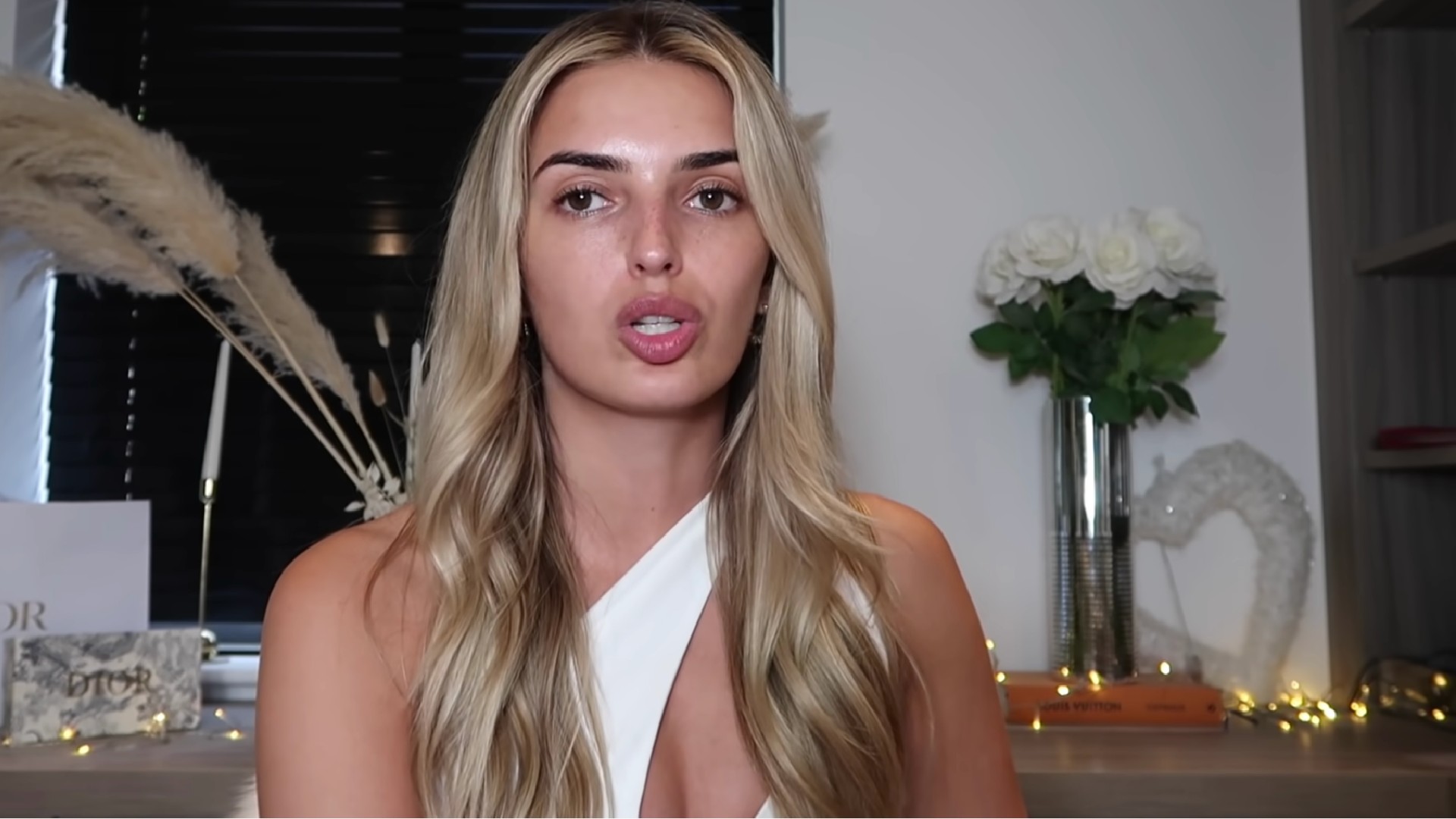 Sasha Attwood on YouTube discussing Instagram death threats