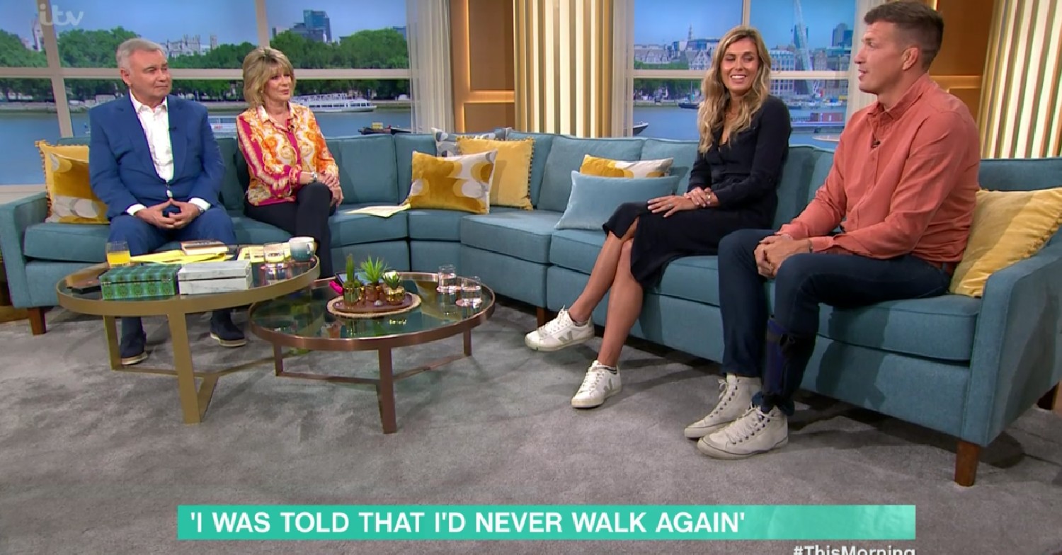 Eamonn Holmes talking about his health