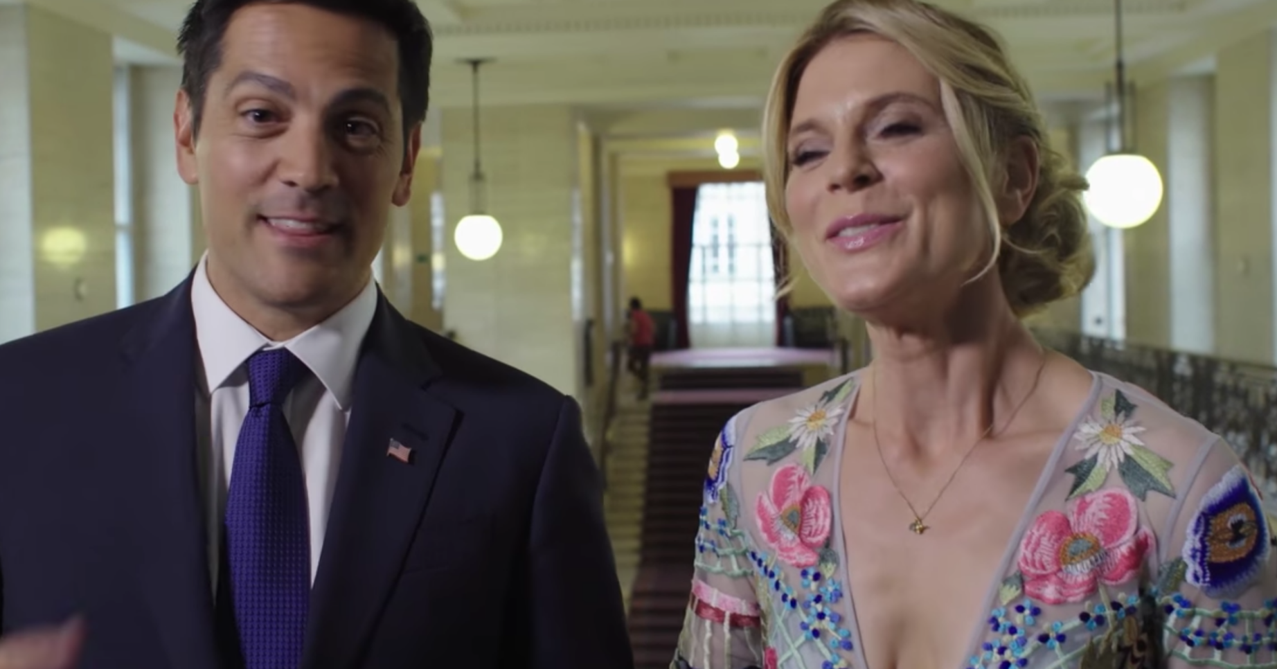 Nikki and Matt in Silent Witness