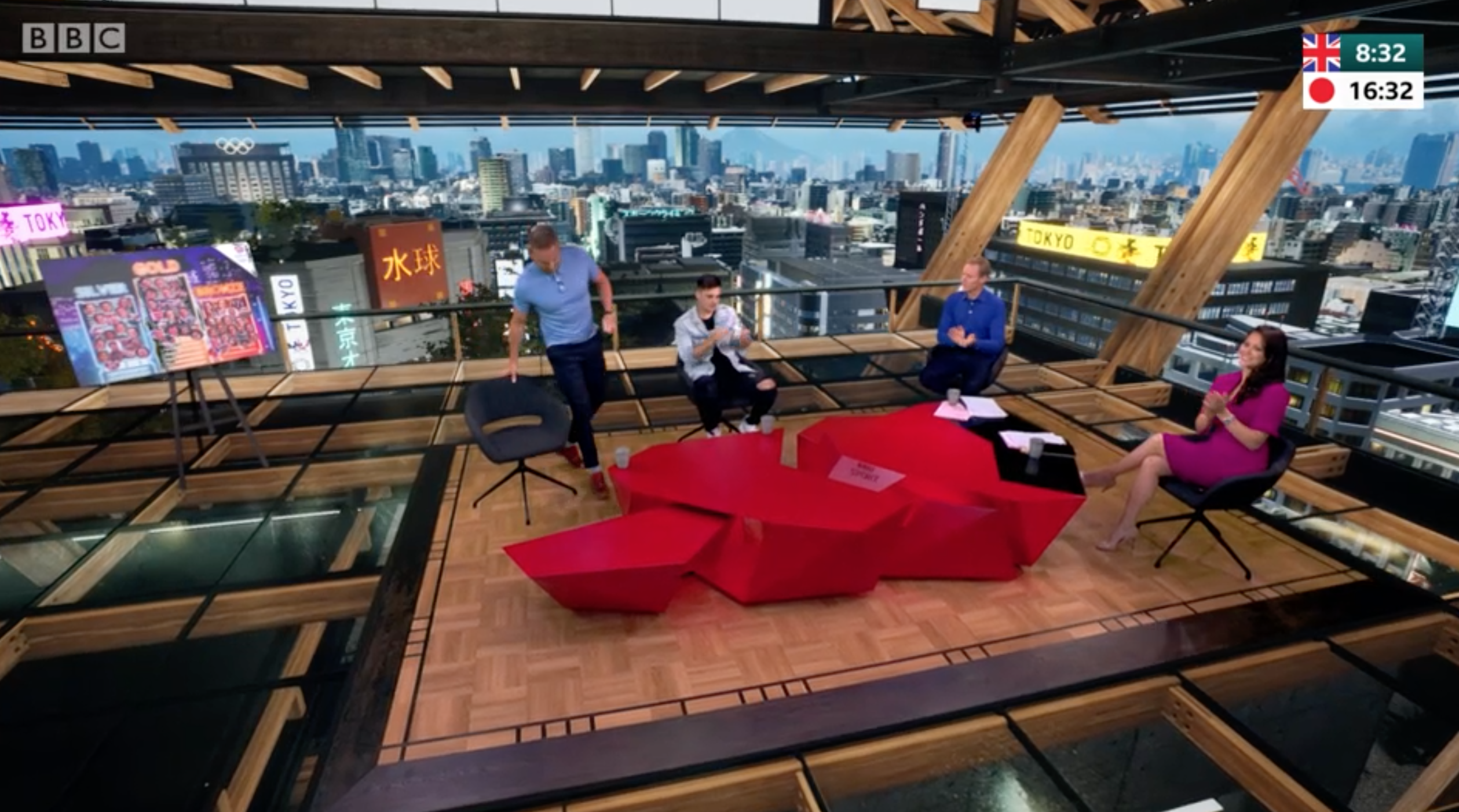 bbc Tokyo olympics studio