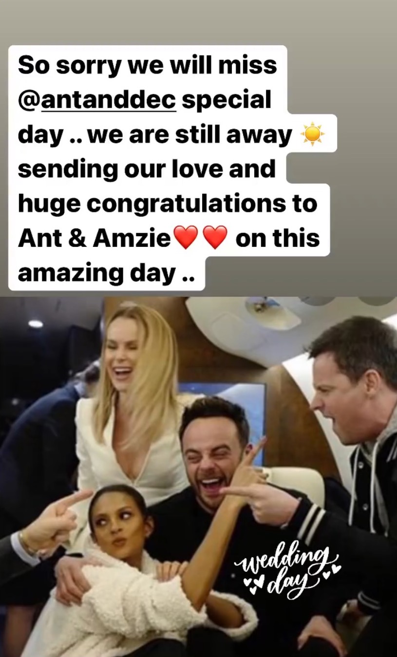 Ant McPartlin wedding