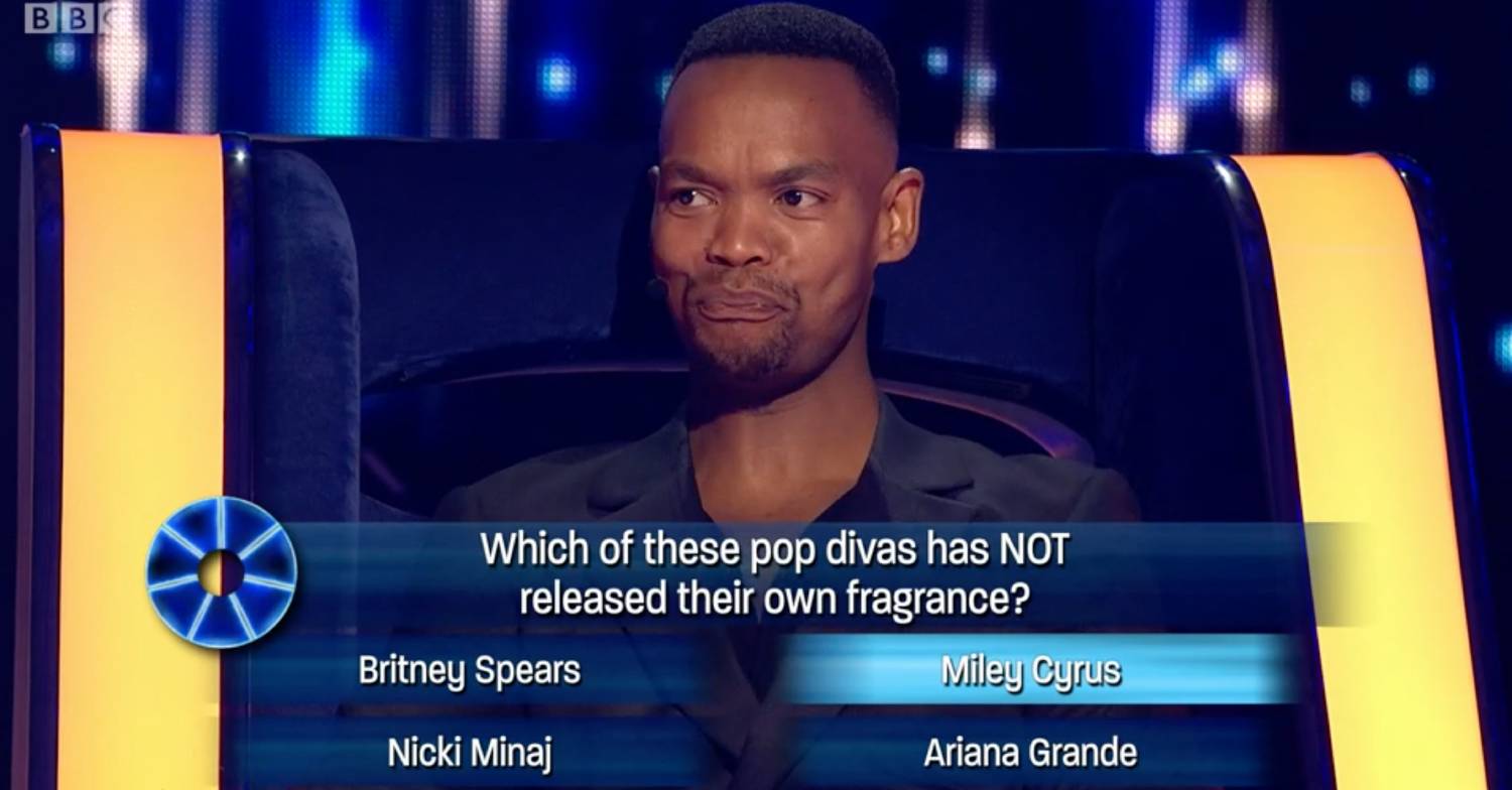 Johannes Radebe puzzles over an answer