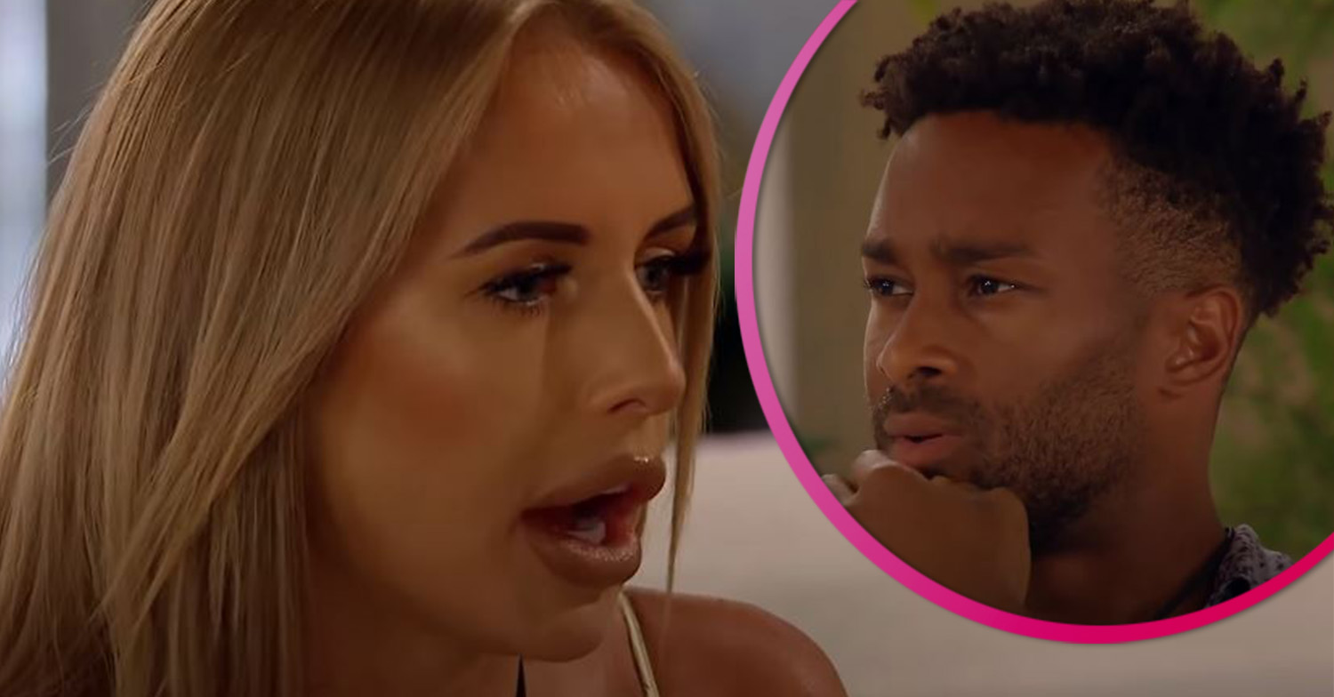 Love Island stars Faye and Teddy