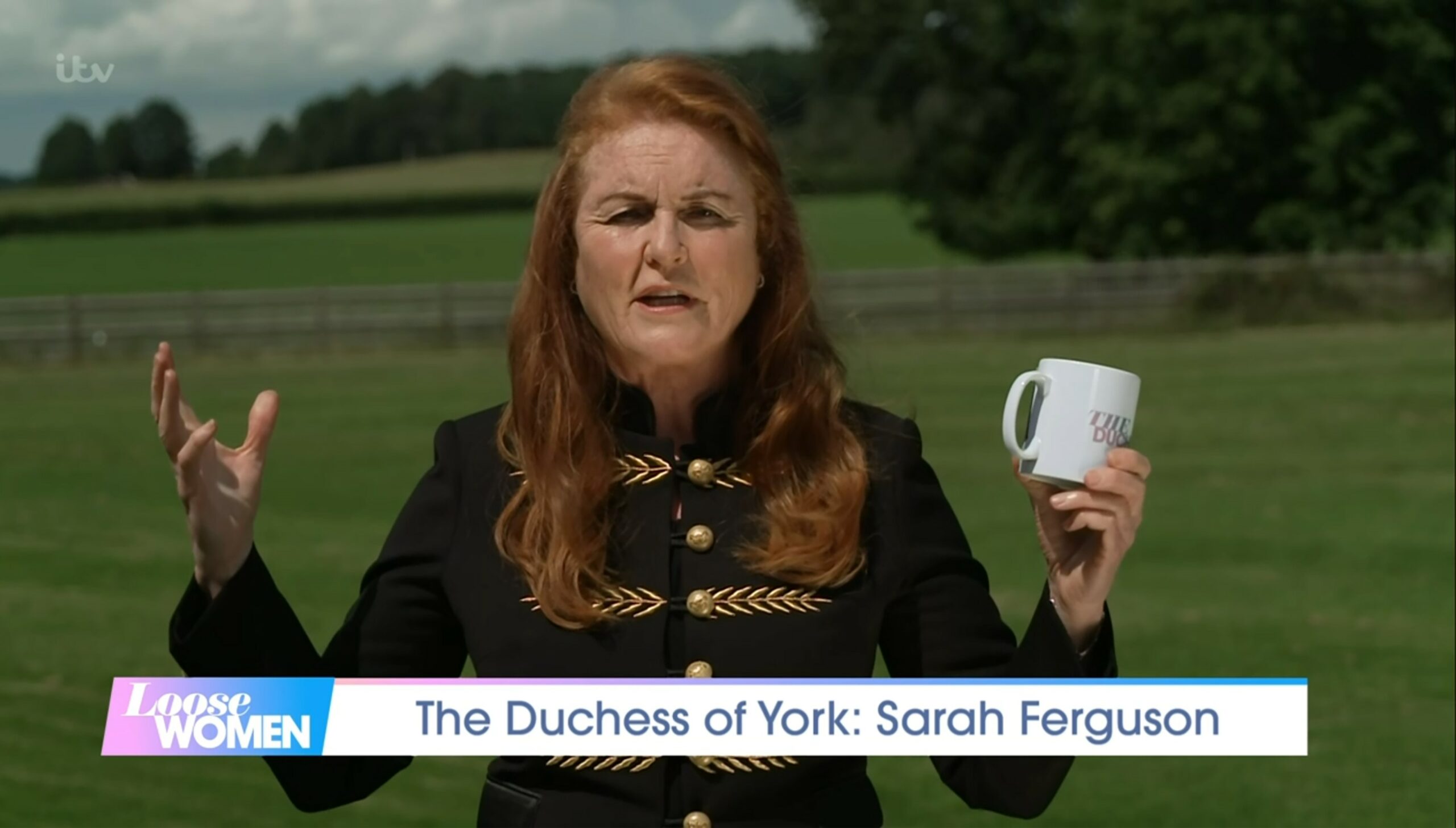 Sarah Ferguson talks about Prince Andrew 