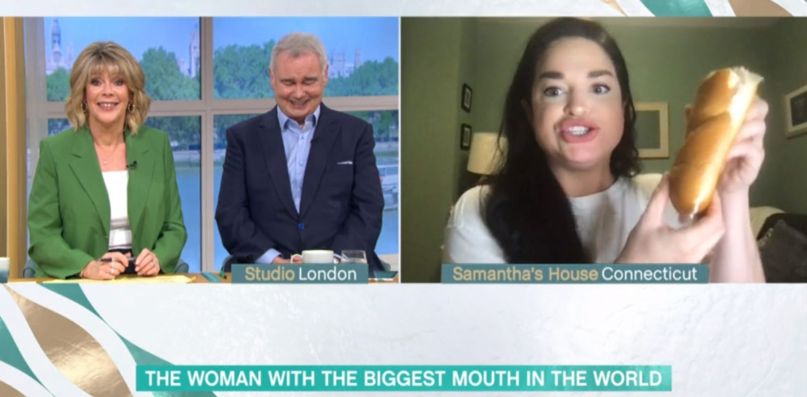 This Morning today: Woman cringes viewers out