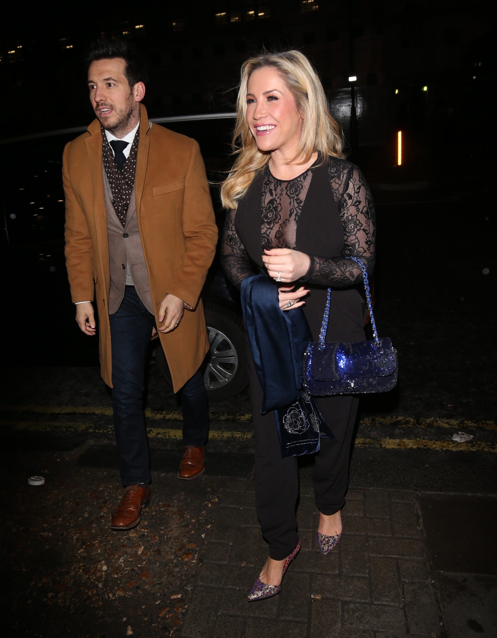 Heidi Range and husband Alex out on the town