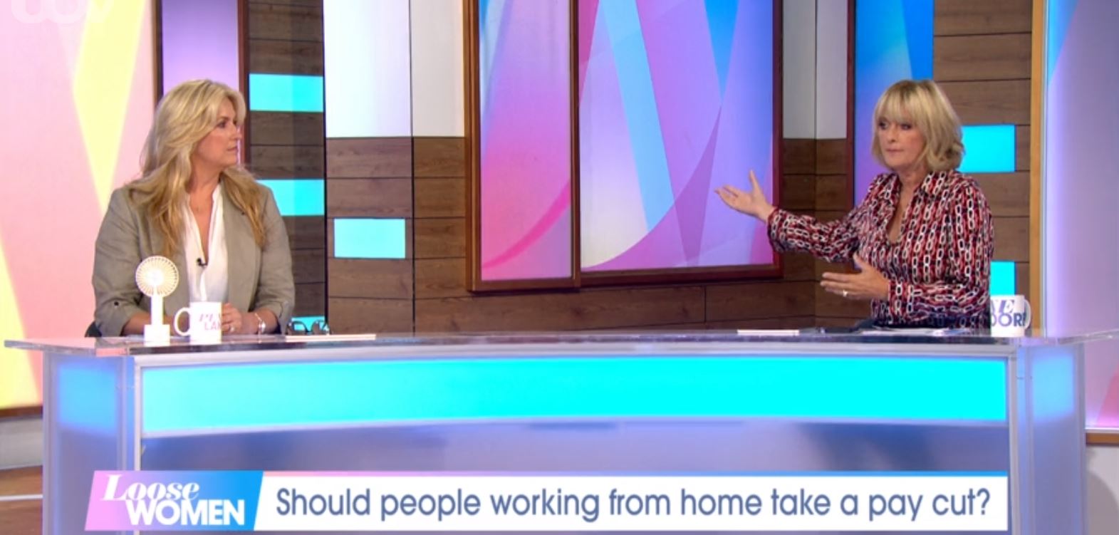 Loose Women today: Jane Moore shares thoughts on working from home