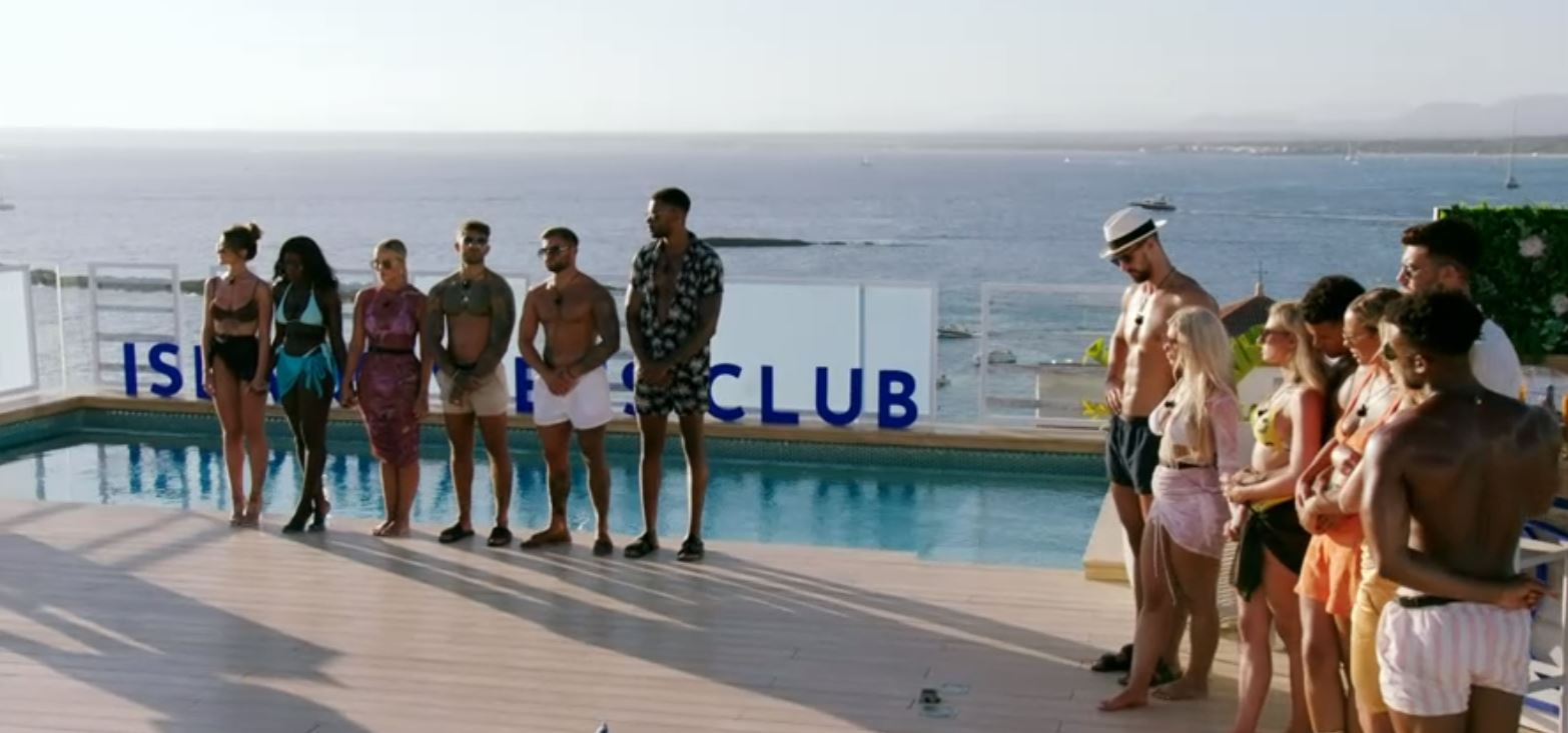 Love Island stars Abi and Dale leave the villa