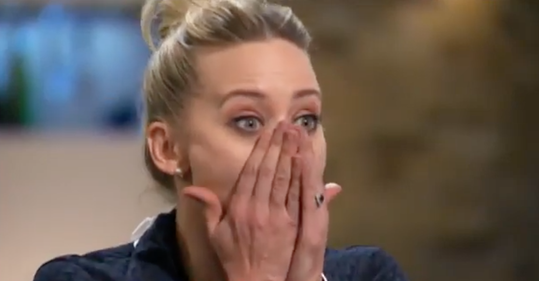Kimberly Wyatt is shocked after winning Celebrity MasterChef