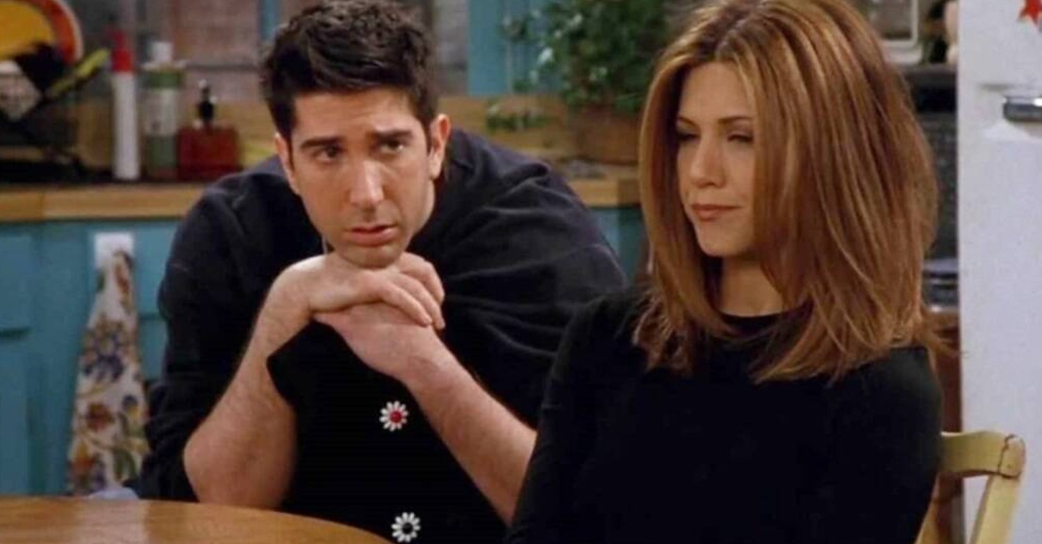 Jennifer Aniston and David Schwimmer