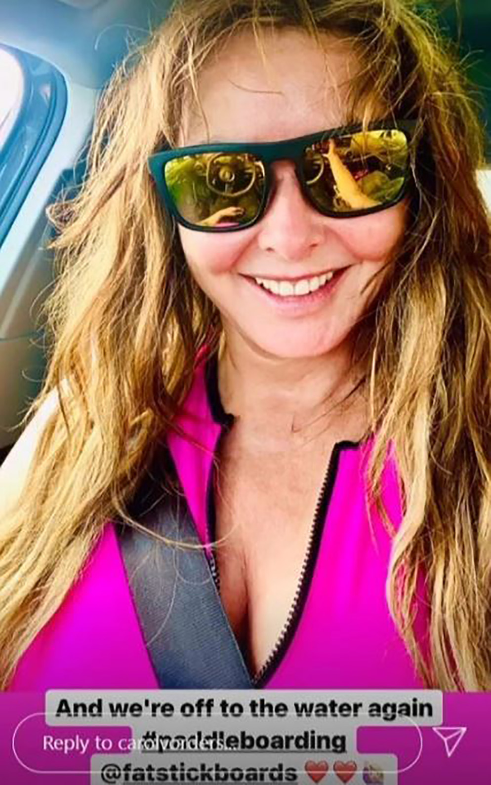 Carol Vorderman wows on Instagram