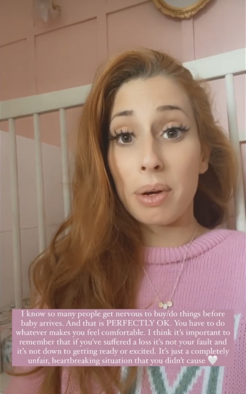 Stacey Solomon on Instagram Story