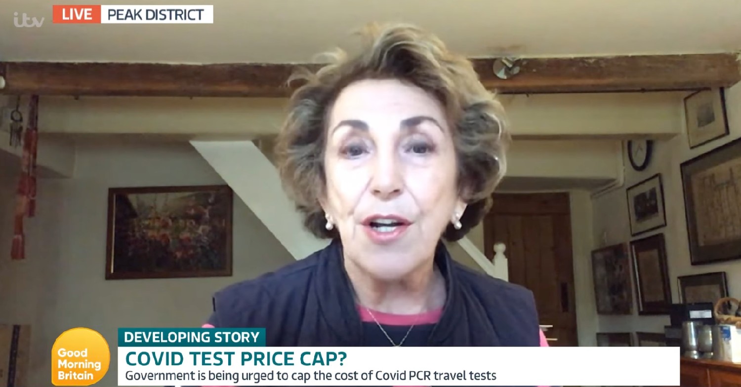 Good Morning Britain guest Edwina Curry