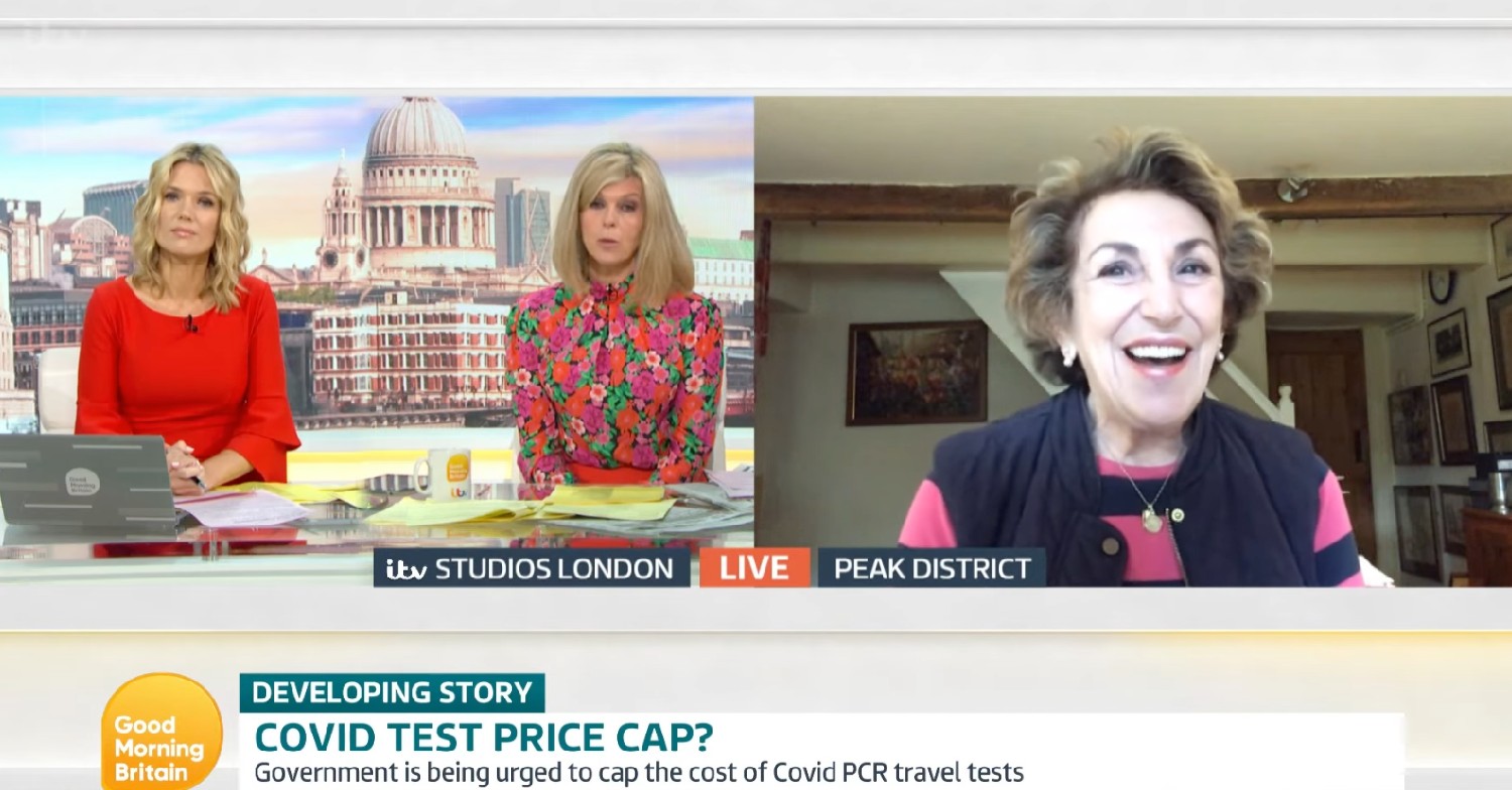 Good Morning Britain host Kate Garraway