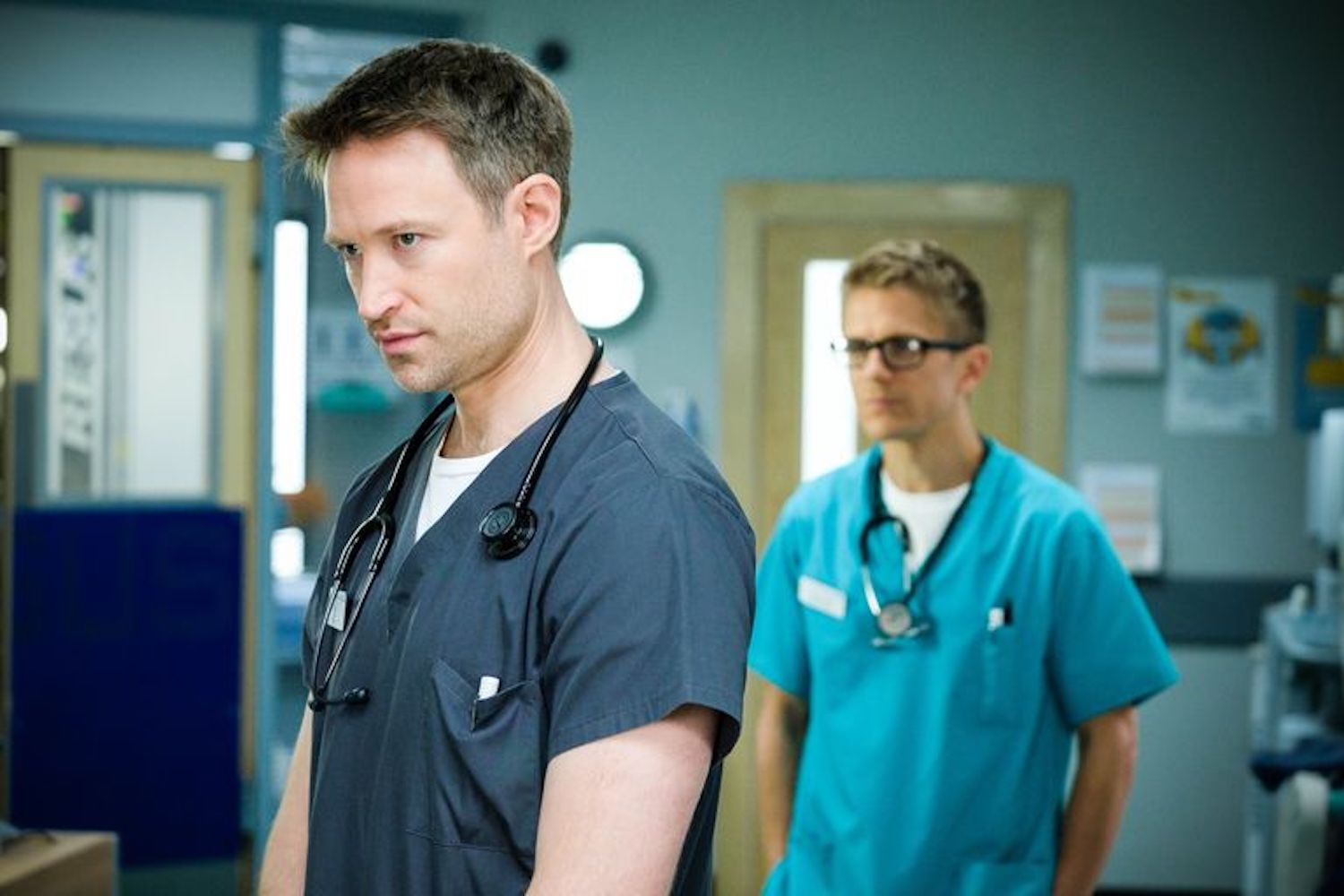 Cal returns from the dead in Casualty tonight