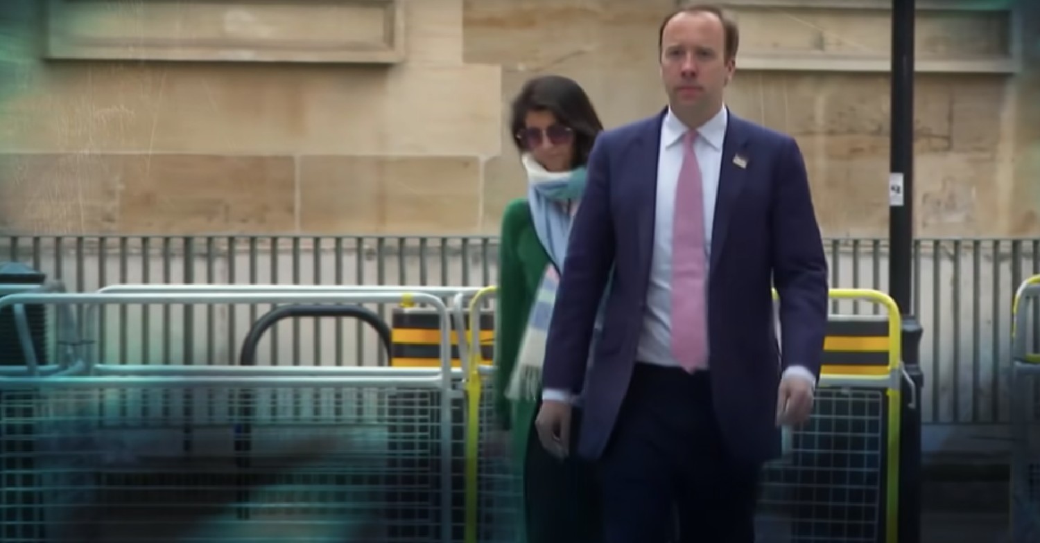 Matt Hancock with Gina Coladangelo