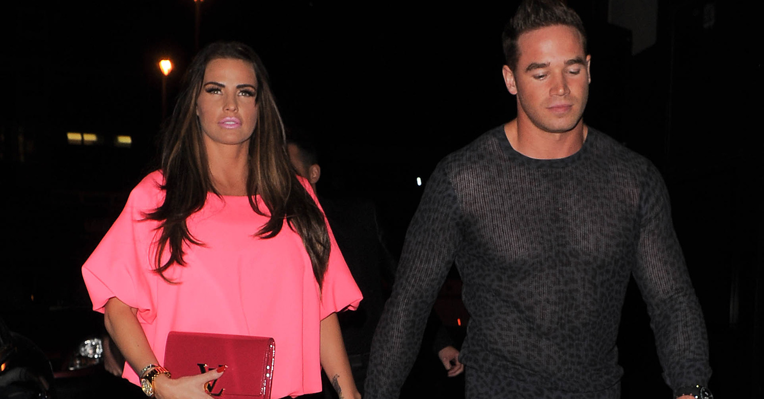 Kieran Hayler and Katie Price