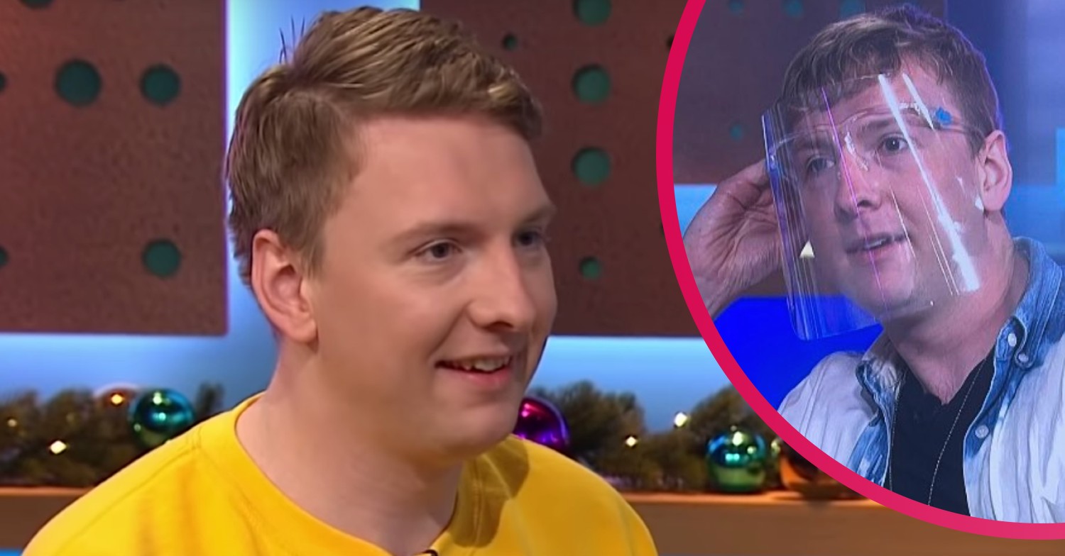 Joe Lycett wore a visor on Channel 4