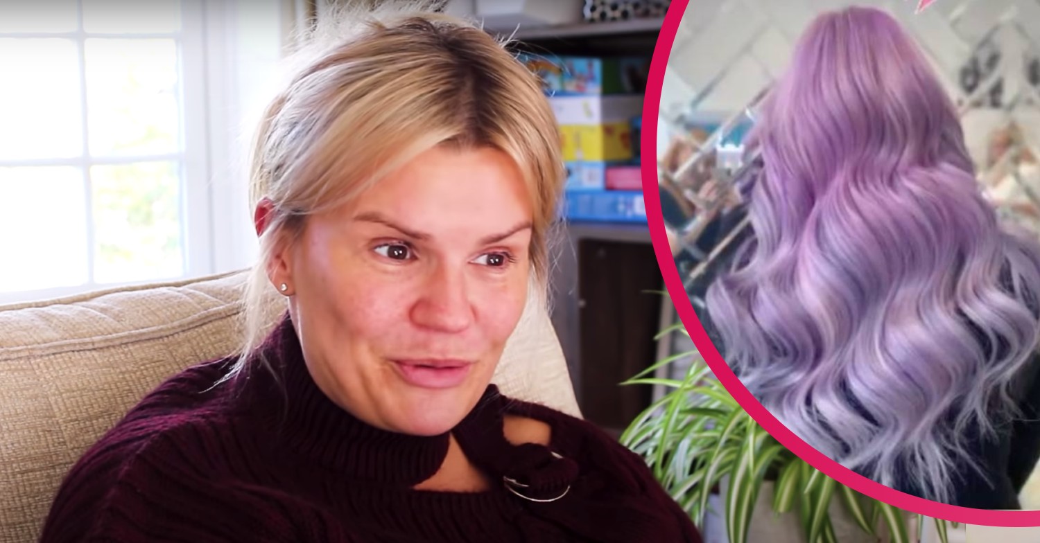 Kerry Katona has had her hair done on Instagram
