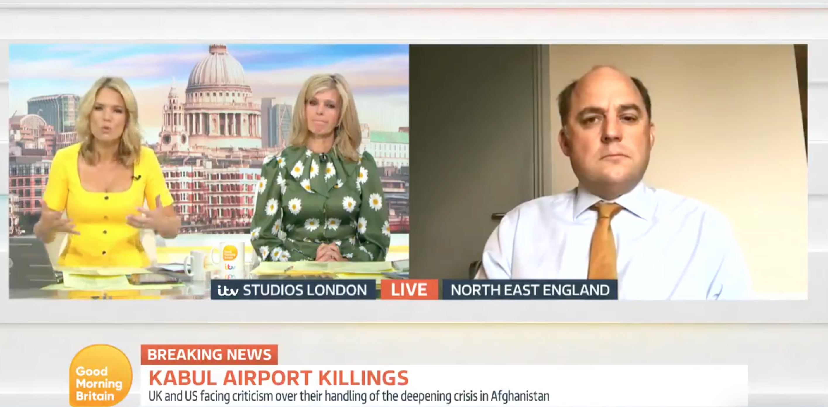 Viewers noticed Kate Garraway and Charlotte Hawkins speaking over each other on GMB