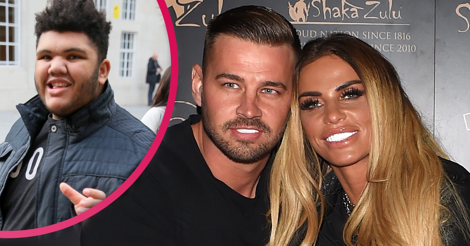 Katie Price latest: Harvey Price called mum Katie's fiancé Carl Woods a very rude name