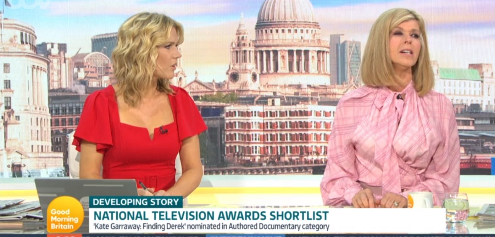 Kate Garraway hopes husband Derek can attend NTAs