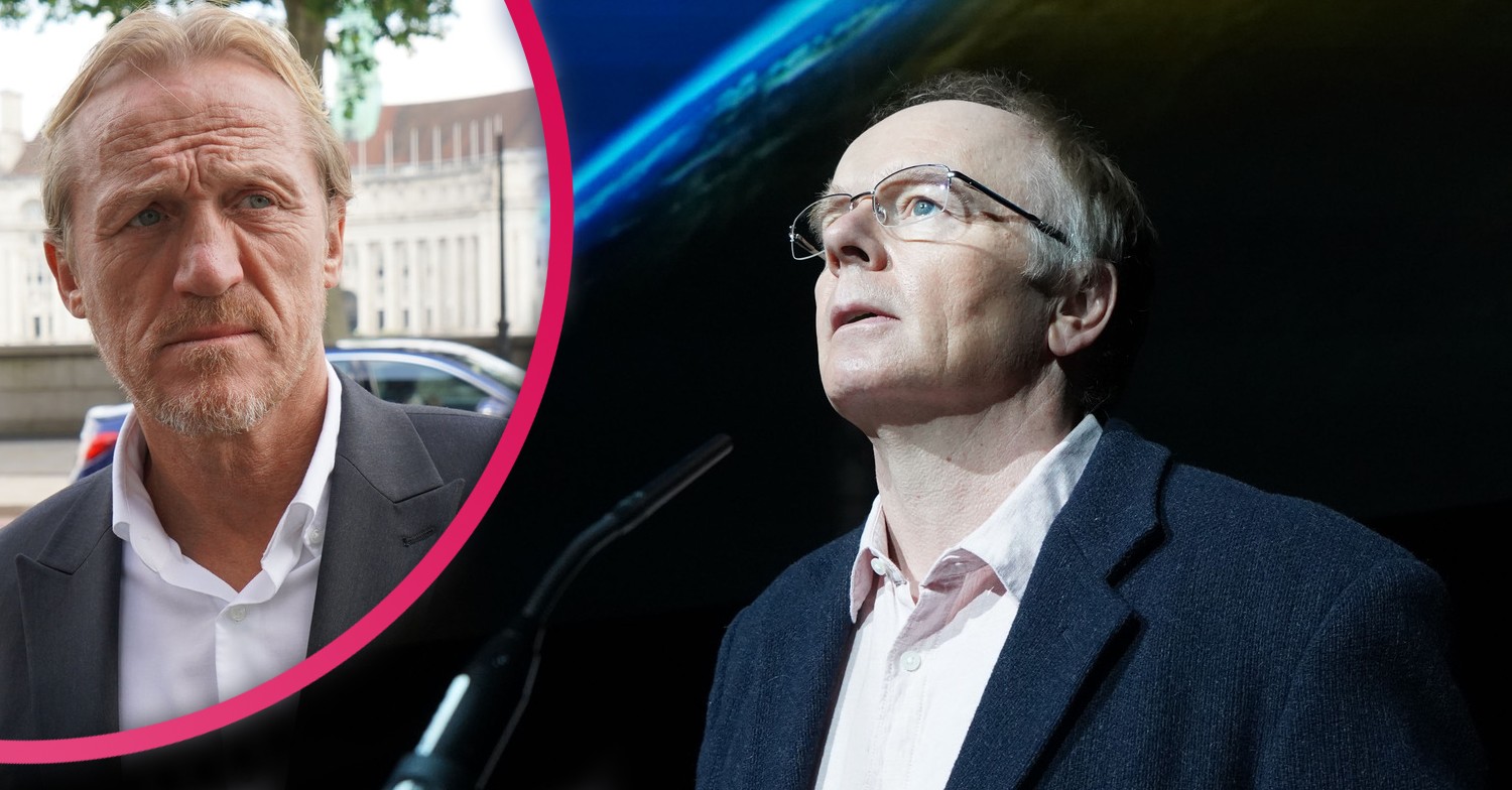 Jerome Flynn and Jason Watkins stars in The Trick on BBC One