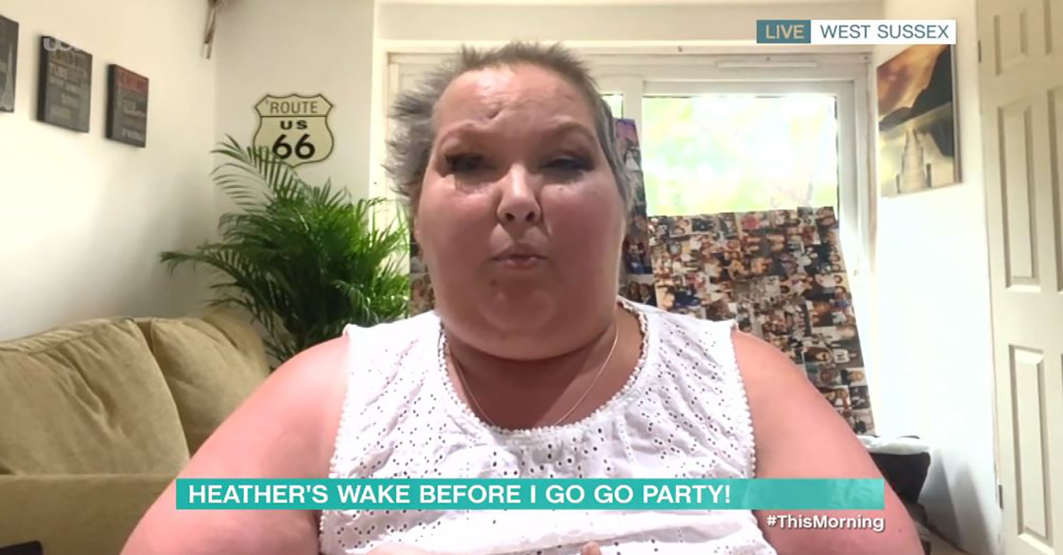 Heather Bone shares instagram tribute to her husband - star appears on This Morning