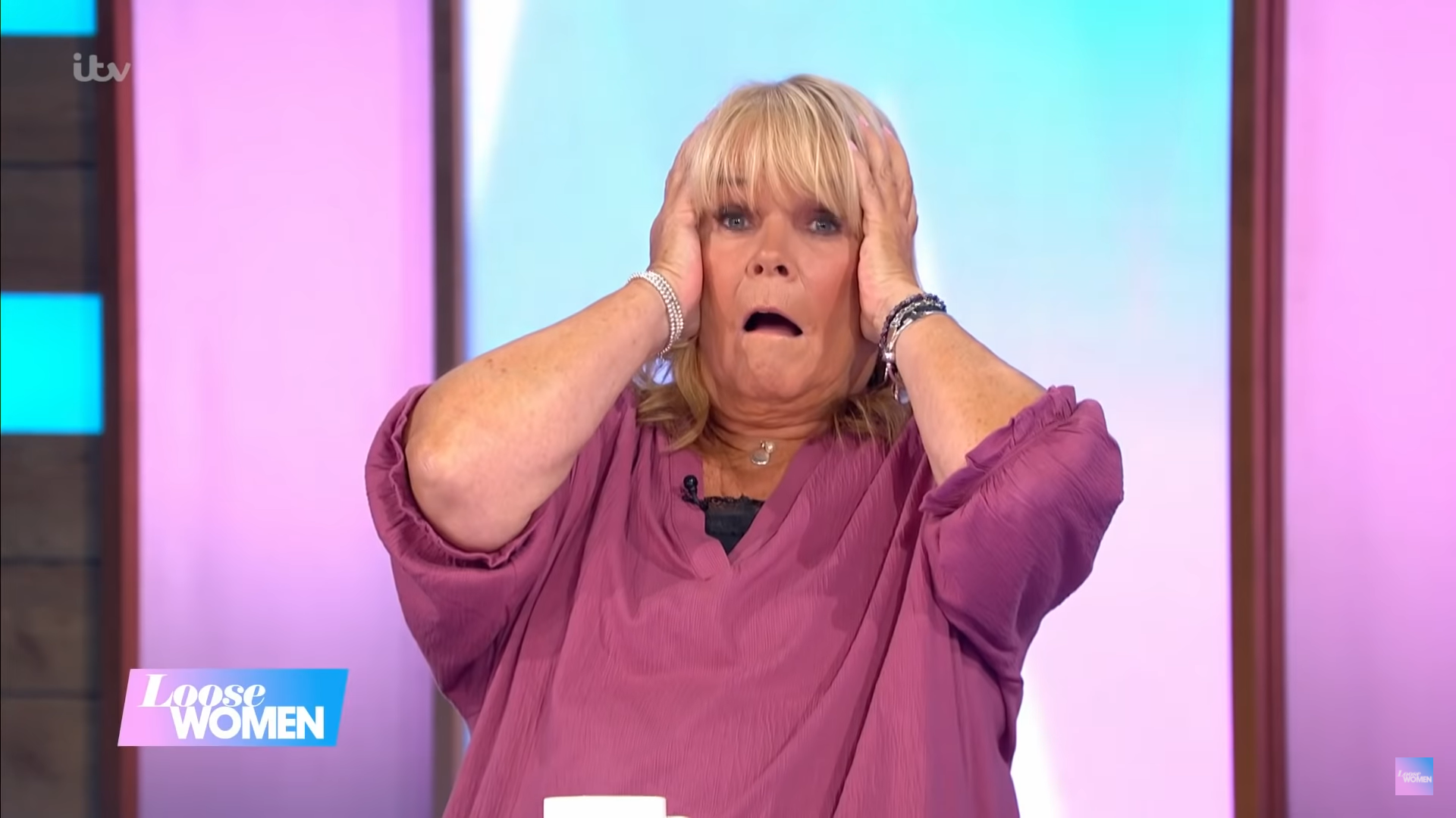 Linda robson on Loose Women Today
