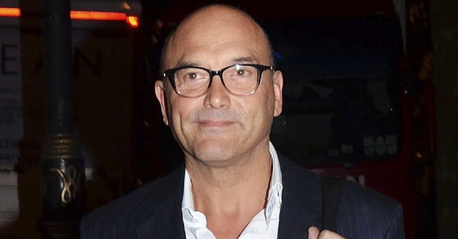 Gregg Wallace smiling on a night out
