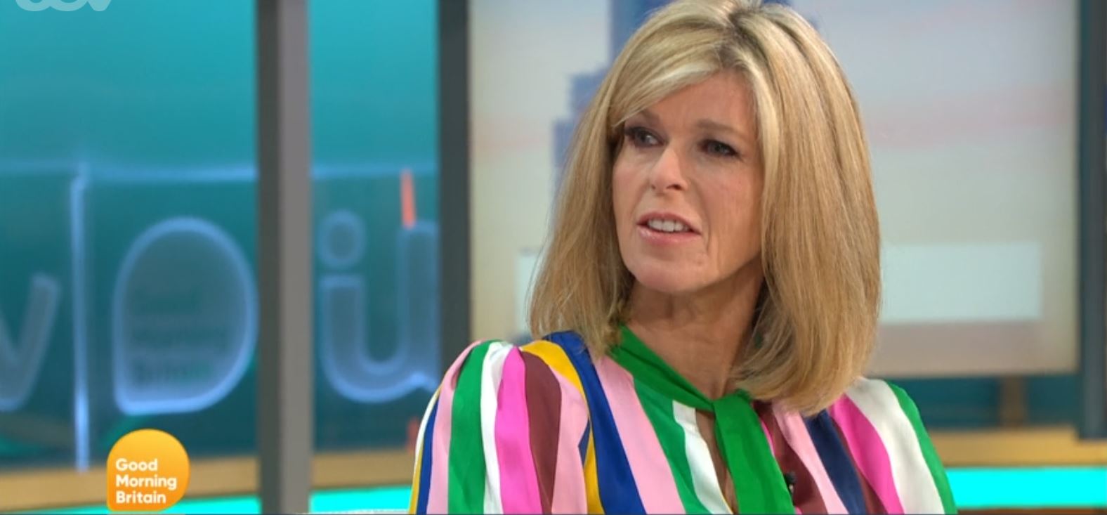 Kate Garraway hosts good morning Britain