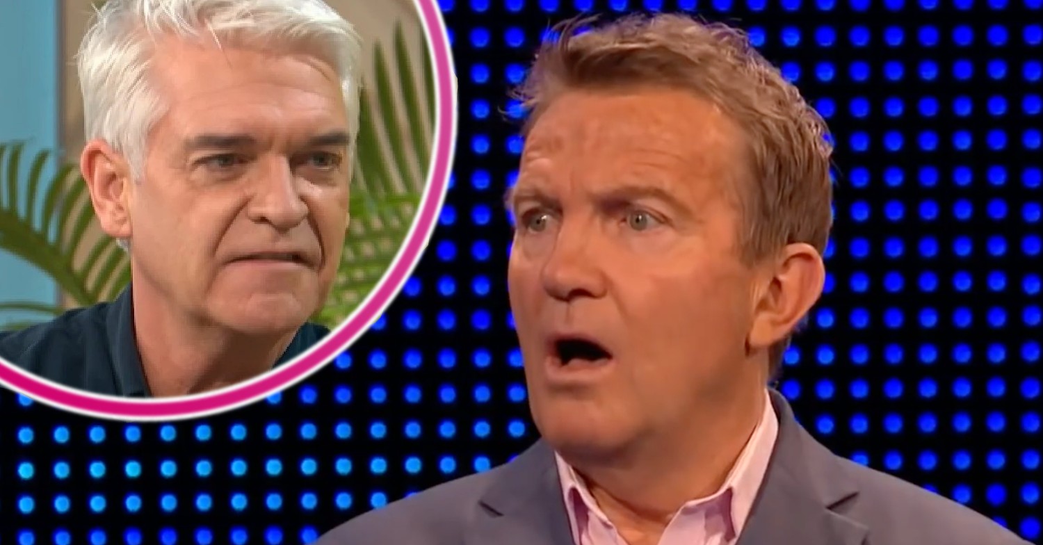 The Chase star Bradley Walsh looking shocked